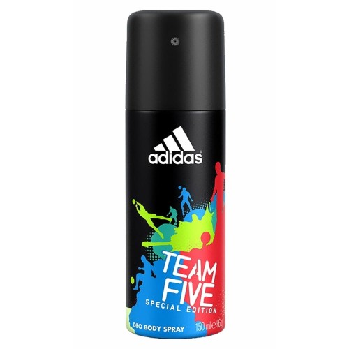 ADIDAS MĘSKI DEZODORANT ZAPACHOWY W SPRAY'U TEAM FIVE 150ML.jpg