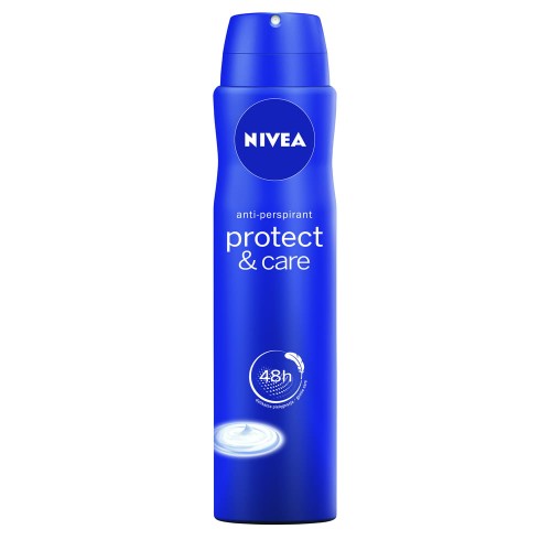 NIVEA DAMSKI ANTYPERSPIRANT PROTECT &amp; CARE SPRAY 250 ML.jpg