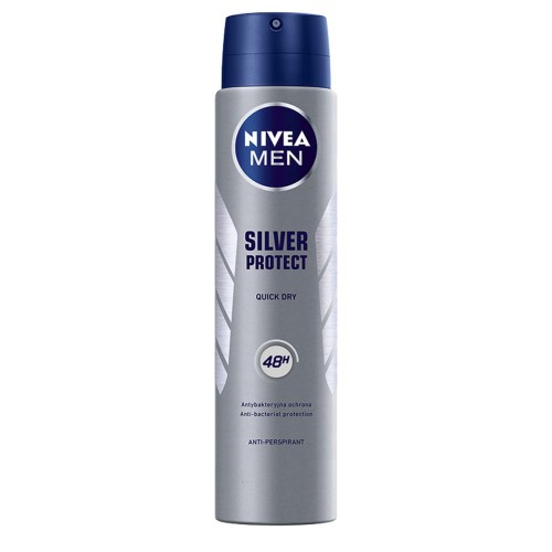 NIVEA MĘSKI ANTYPERSPIRANT SILVER PROTECT SPRAY 250 ML.jpg