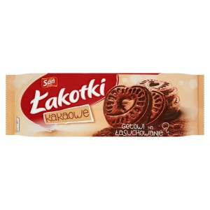 ŁAKOTKI KAKAOWE 168G SAN