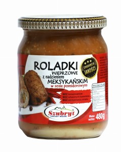 SZUBRYT ROLADKI WIEPRZOWE Z NADZIENIEM MEKSYKAŃSKIM 480G