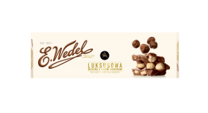 WEDEL CZEKOLADA LUKSUSOWA MLECZNA Z ORZECHAMI LASKOWYMI 220G