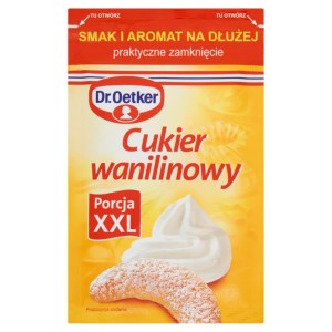 DR. OETKER CUKIER WANILINOWY XXL 43G
