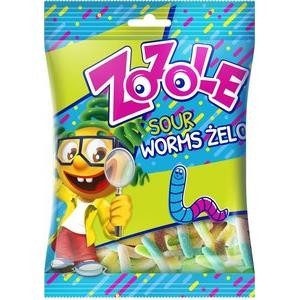 MIESZKO ŻELKI ZOZOLE SOUR WORMS 75G