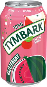 TYMBARK GAZ JABŁKO-ARBUZ 330ML/12SZT
