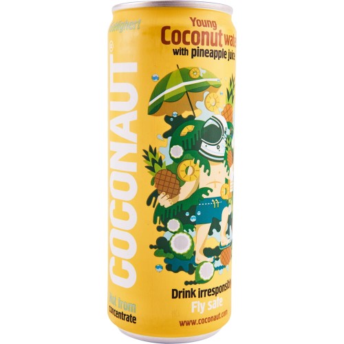 COCONAUT. WODA KOKOSOWA Z MŁODEGO KOKOSA Z SOKIEM ANANASOWYM 320ML.jpg
