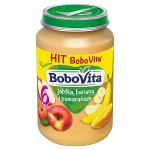 NUTRICIA DESER JABŁKO-BANAN-POMARAŃCZA 190G BOBOVITA