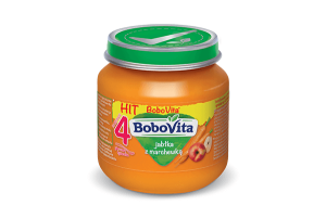 NUTRICIA DESER JABŁKO-MARCHEWKA 125G BOBOVITA