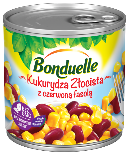 BONDUELLE KUKURYDZA Z FASOLĄ 425.png