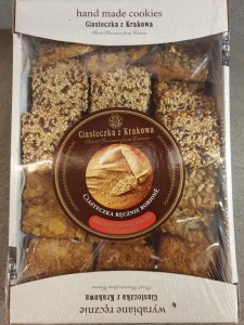 CIASTECZKA Z KRAKOWA RAZOWE Z POSYPKĄ 800G