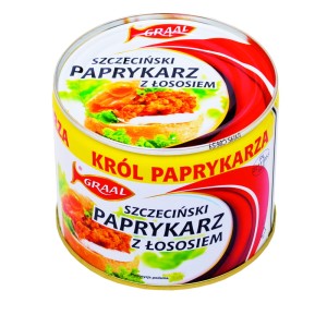 GRAAL PAPRYKARZ SZCZECIŃSKI Z ŁOSOSIEM 330G