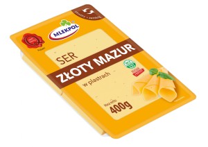 MLEKPOL SER ZŁOTY MAZUR PLASTRY 400G