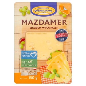 WŁOSZCZOWA SER MAZDAMER PLASTRY 150G