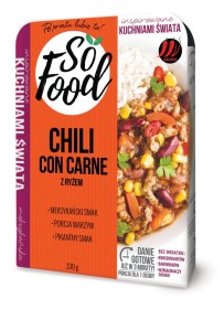SO FOOD CHILI CON CARNE E Z RYŻEM 300G/8SZT