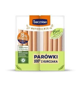 TARCZYŃSKI PARÓWKI 100% Z KURCZAKA 160G