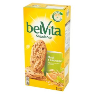 BELVITA MUSLI Z OWOCAMI 300G
