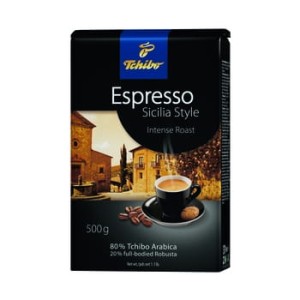 TCHIBO KAWA ESPRESSO SICILIA STYLE ZIARNISTA 500G